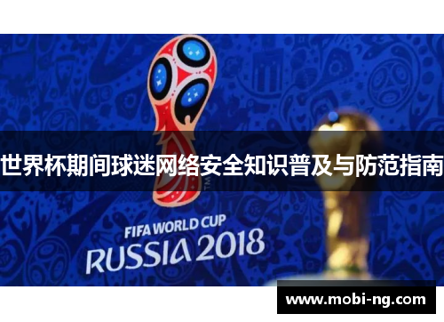 世界杯期间球迷网络安全知识普及与防范指南