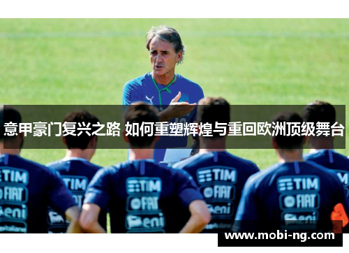 意甲豪门复兴之路 如何重塑辉煌与重回欧洲顶级舞台