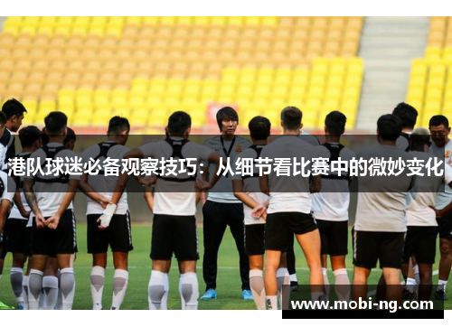 港队球迷必备观察技巧：从细节看比赛中的微妙变化